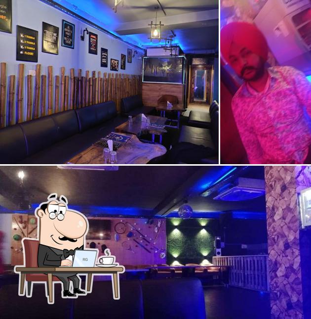 The interior of The Blind Tiger