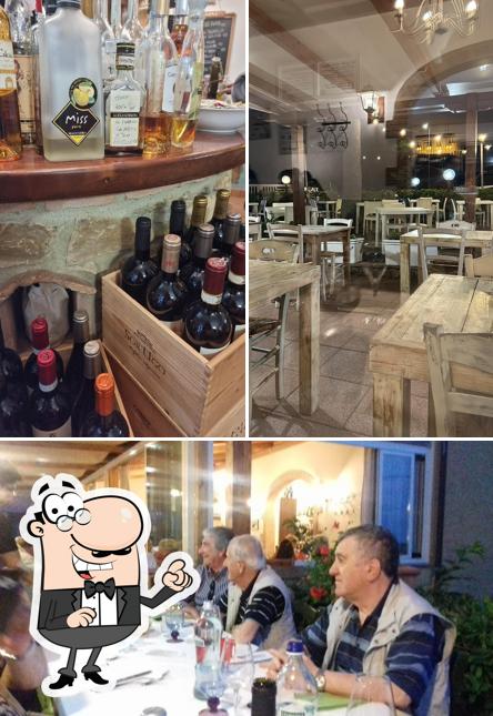 Gli interni di Osteria BardoVino