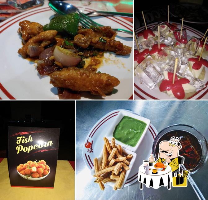Food at The Experience Roof Top Family Restaurant And Bar