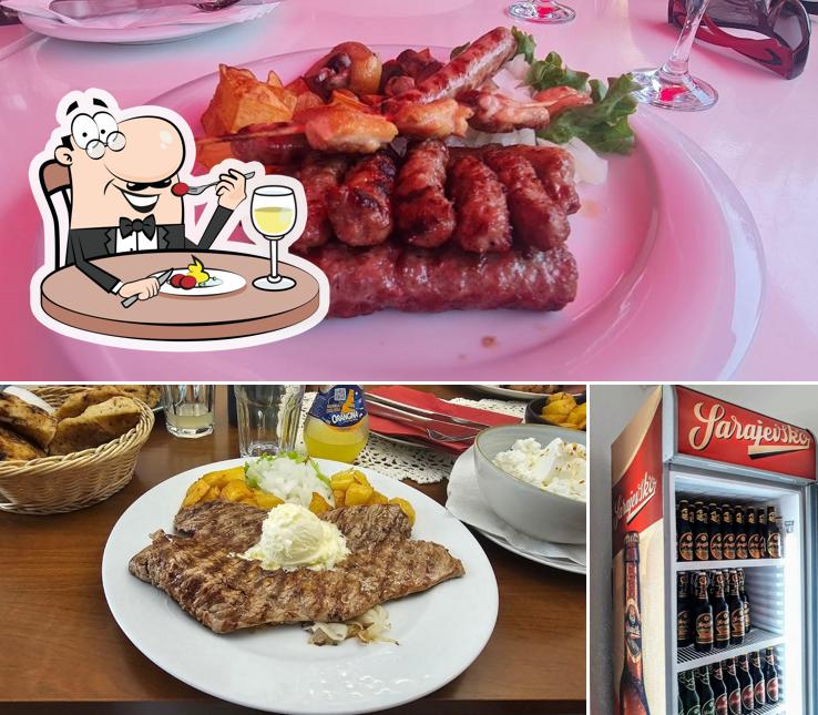 La foto della cibo e birra di Bistro grill Sarajevska priča