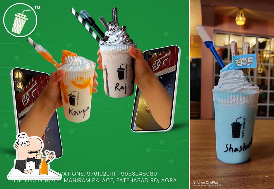 Enjoy a beverage at TECH SHAKE , fatehabad Road Agra