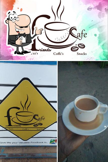 Look at the photo of Friends Cafe