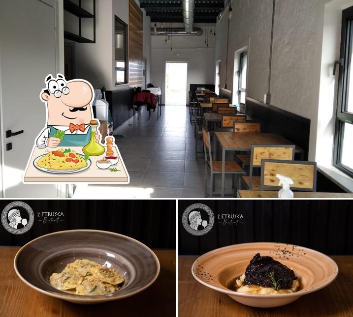 Platti al L'etrusca Bistrot