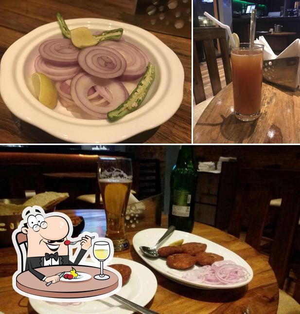 Among different things one can find food and beverage at Arya Bar