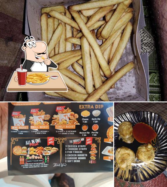 French fries at Brost King (The Broast Inn)