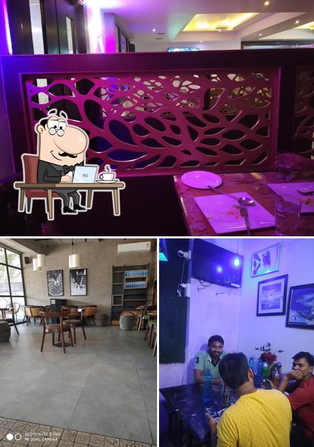 The interior of JASHN E HANDI FAMILY RESTAURANT