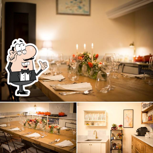 Gli interni di La Cucina di Alessio