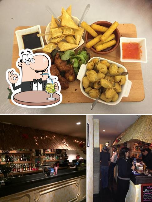 Vérifiez la photo représentant la boire et nourriture concernant le piton de la fournaise