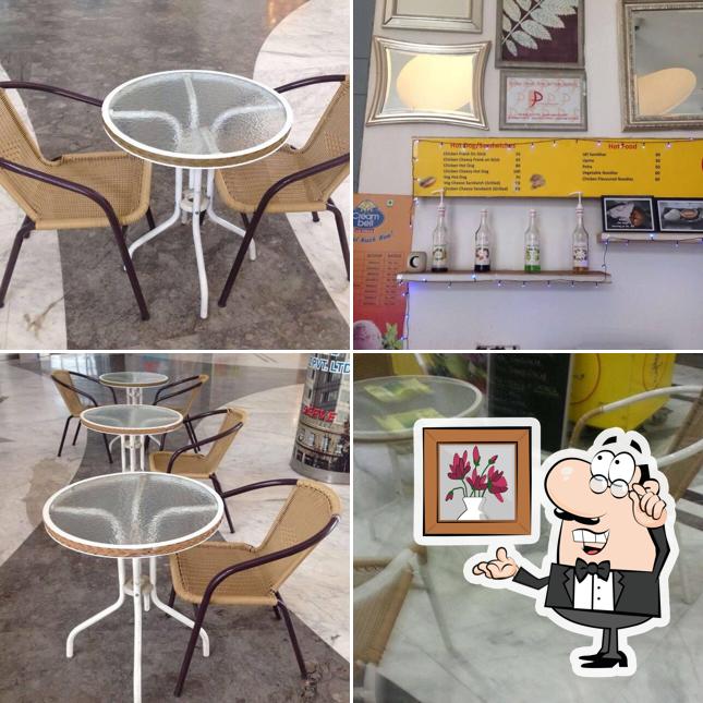 The interior of Mr. Frank Cafe