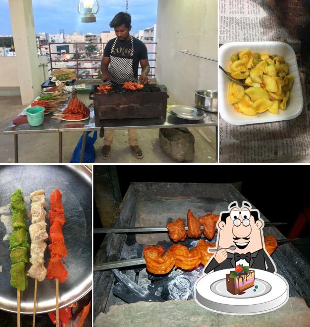 Chocolate cake at Nr chicken kabab