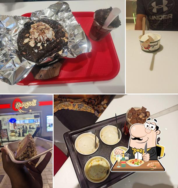 Food at Rangoli Ice Cream