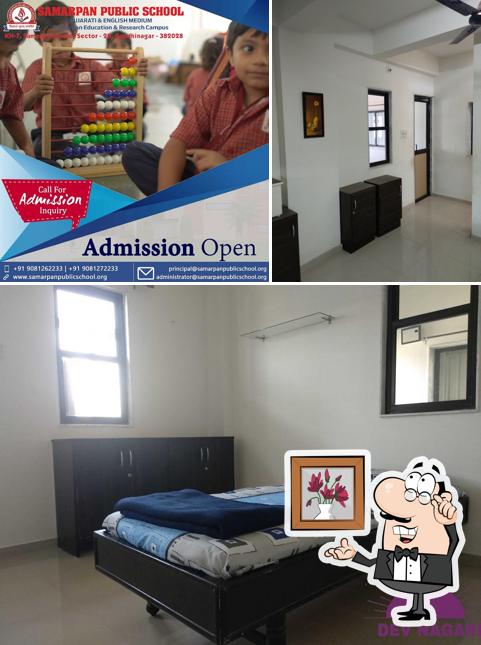 The photo of Samarpan Boys Hostel & Pg’s interior and food