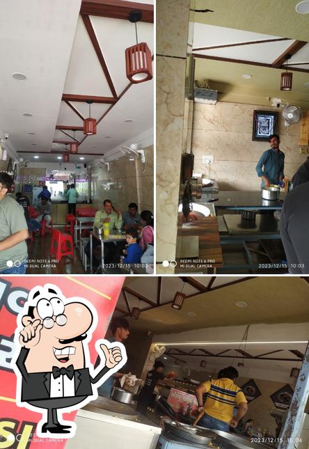 Among different things one can find interior and food at Saurashtra Gathiya & Bhajiya
