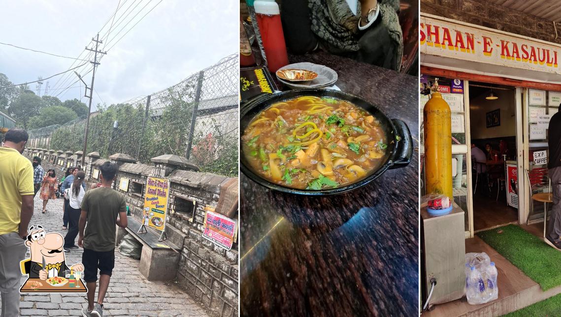 Food at Shaan-e-kasauli Dhaba