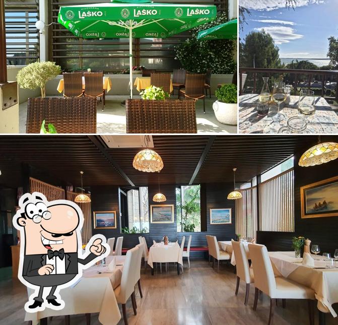 Gli interni di Restaurant Staro sidro