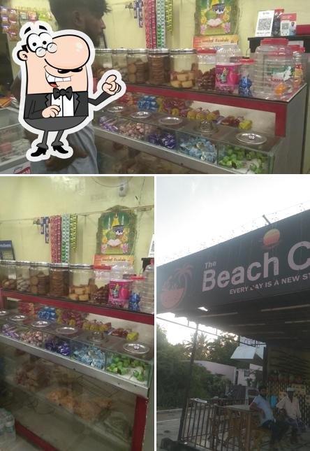 The interior of THE BEACH CAFE