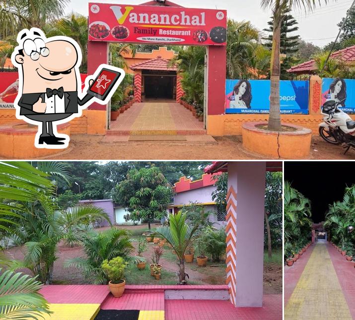 You can get some fresh air at the outside area of Vananchal Restaurant