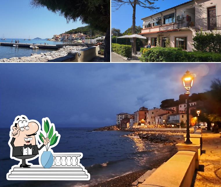 Gli esterni di Hotel Marinella