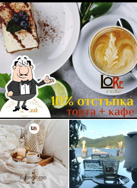 Caffè Lore si caratterizza per la interni e pizza