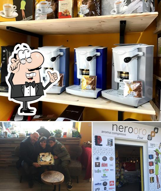 Dai un'occhiata agli interni di Coffee shop Nerooro Casalbordino