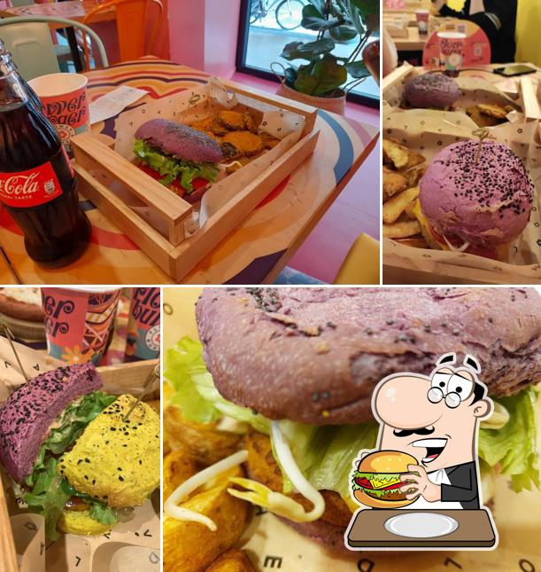 Concediti un bell'hamburger a Flower Burger