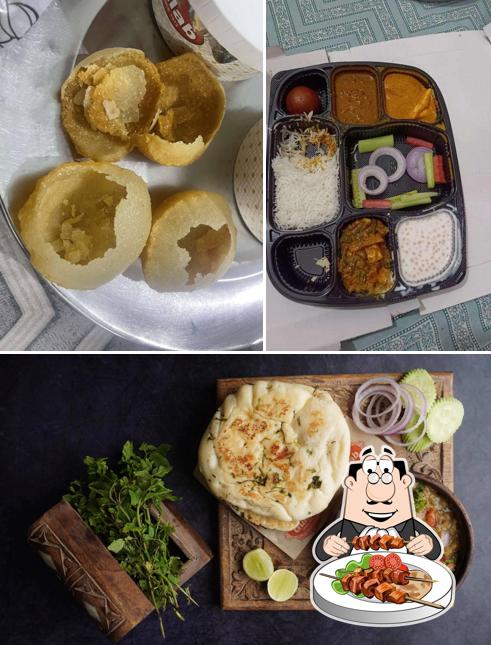 Food at Gulab restaurant