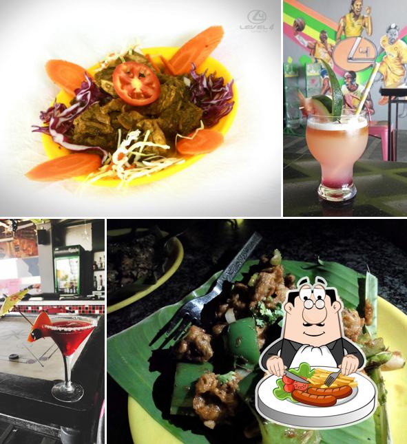 Meals at Level 4 Sports Bar Rooftop Pub Best Pub in Pondicherry