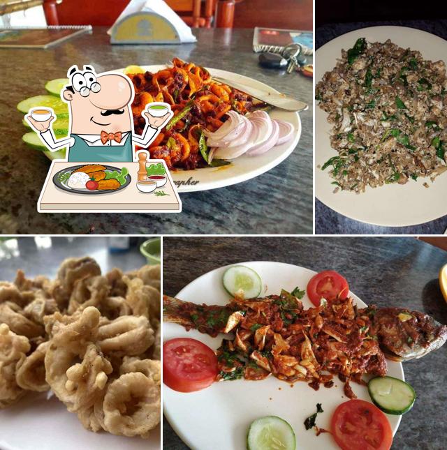 Fried calamari at Moonrocks Restaurant Unit Of Moonrakers