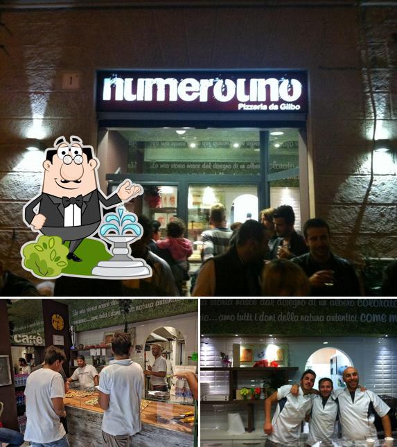 Gli esterni di Numerouno - Pizzeria da Gilbo