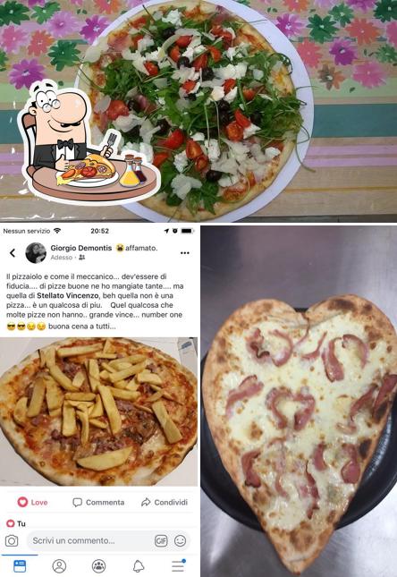 Ordina tra le molte varianti di pizza