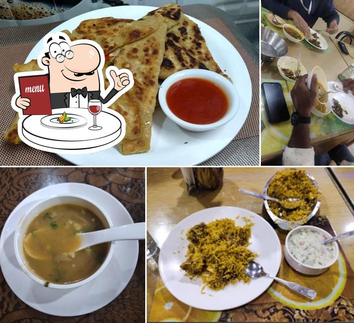Food at Le Sancy Family Restaurant