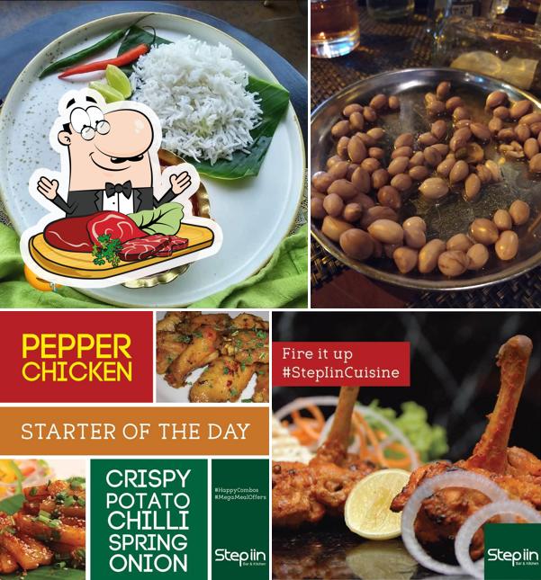 Order meat dishes at Stepin
