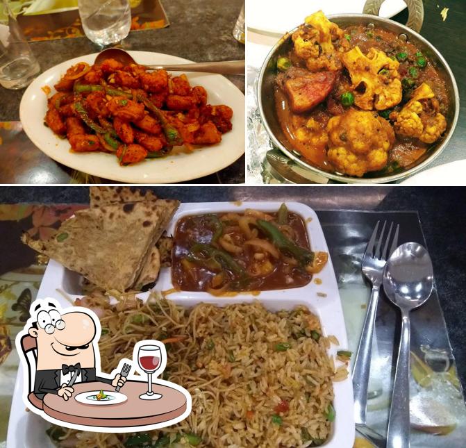 Meals at Air Wings restaurant