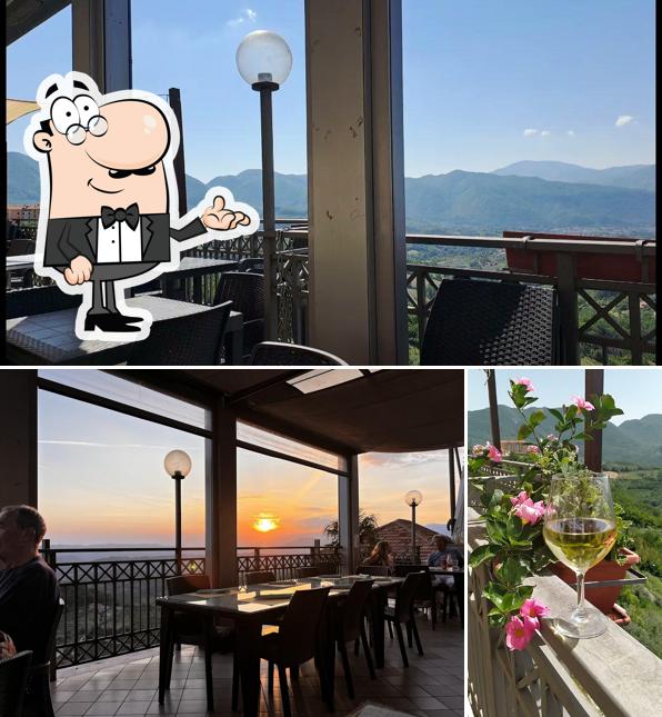 La interni e bevanda del ristorante