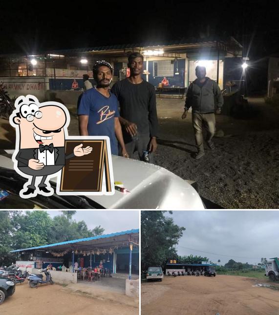 The exterior of DIVYA FAMILY DHABA