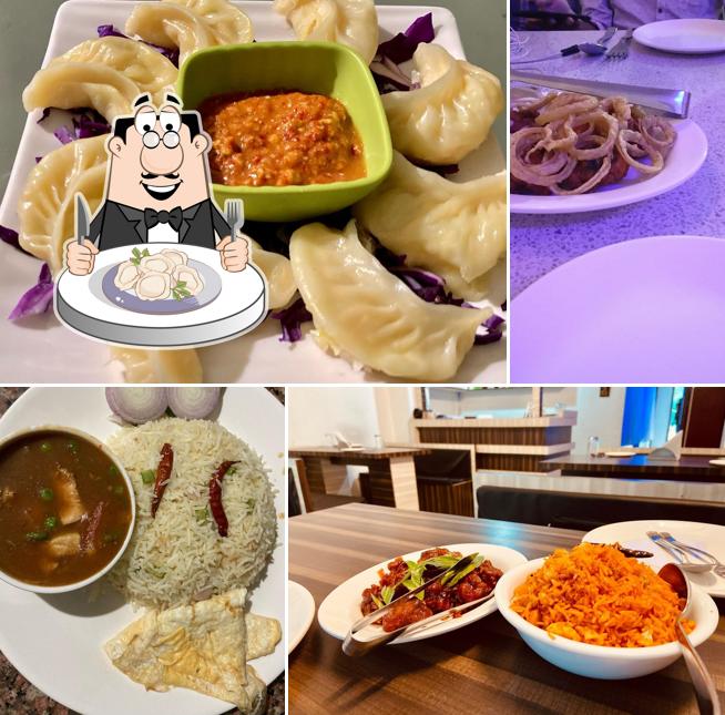 Dumplings at Down town Restro & Bar