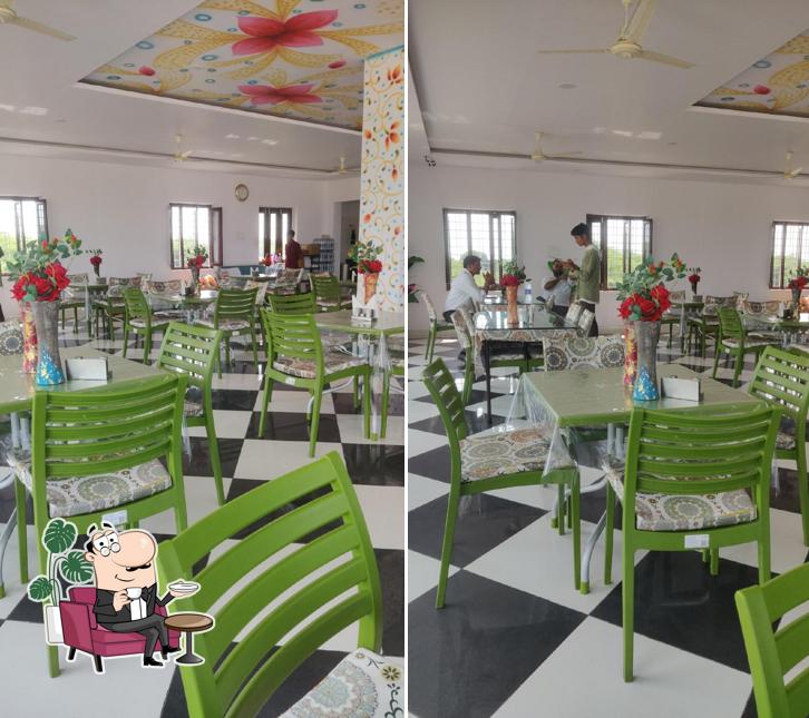 The interior of Marudhar kesari Hotel