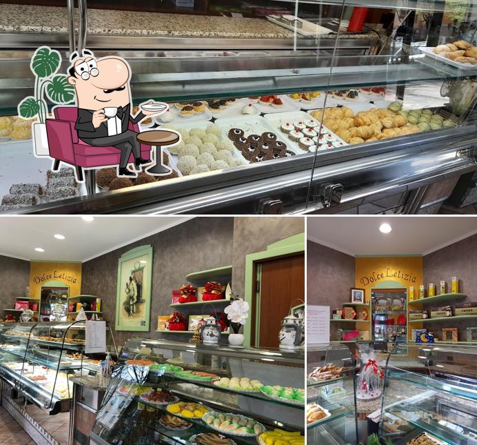 Gli interni di Pasticceria Dolce Letizia