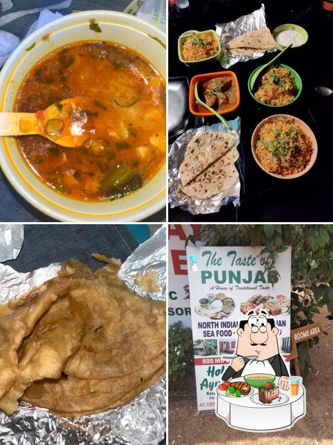 Hot and sour soup at The taste of punjab