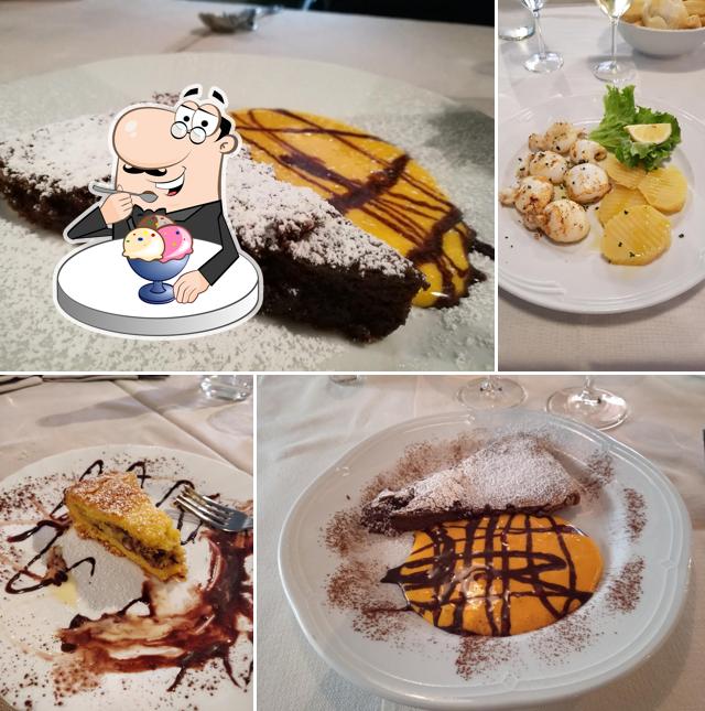 Ristorante La Borgata Ristorante di Pesce - Cucina Tipica Cremonese serve un'ampia varietà di dessert