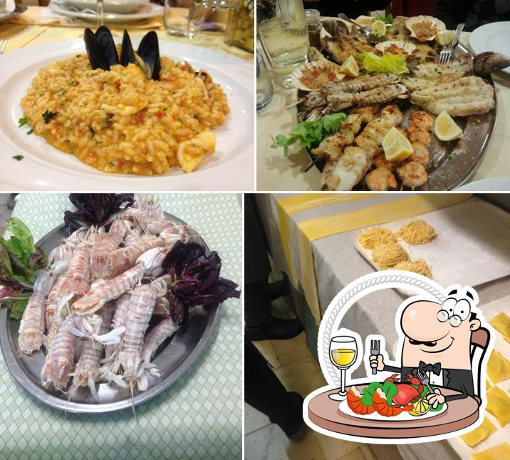 Scegli tra i vari pasti di mare proposti a Mocambo