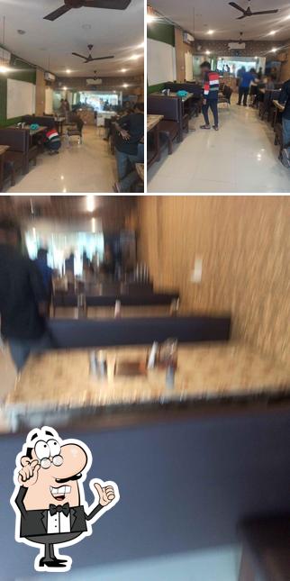 The interior of Shree Shyam Restaurant