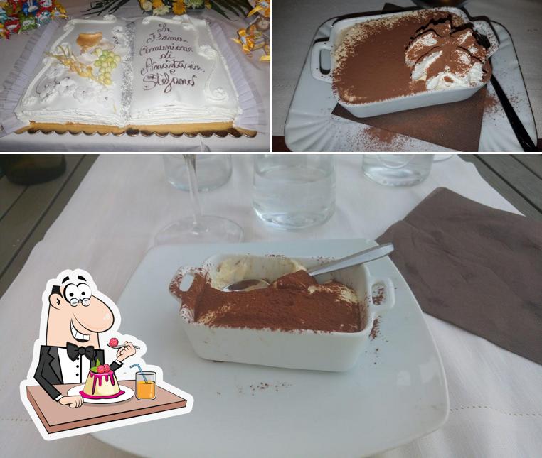 Andrea Doria Restaurant Pegli propone un'ampia varietà di dessert