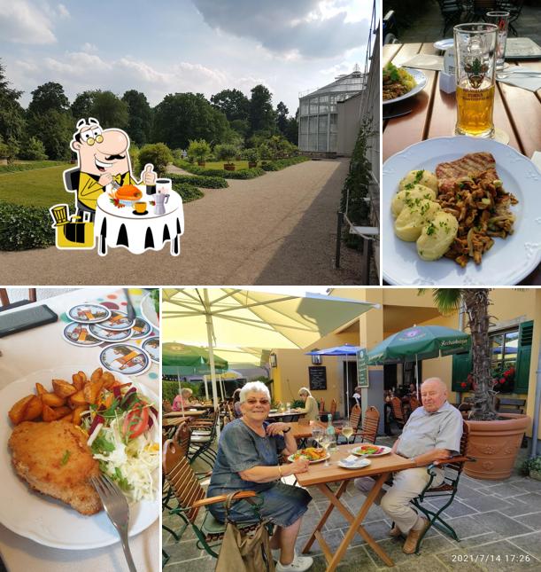 Einkehr Am Palmenhaus Pillnitz Restaurant Ferienwohnung Und Pension