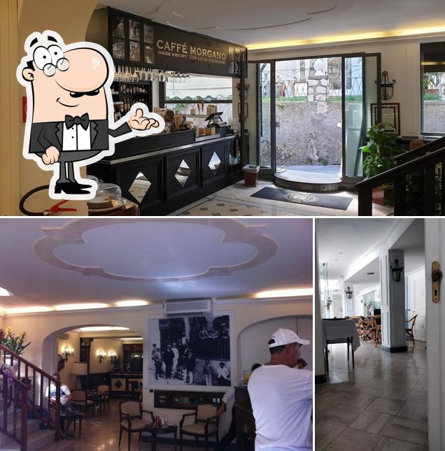 Gli interni di Bar Caffè Morgano