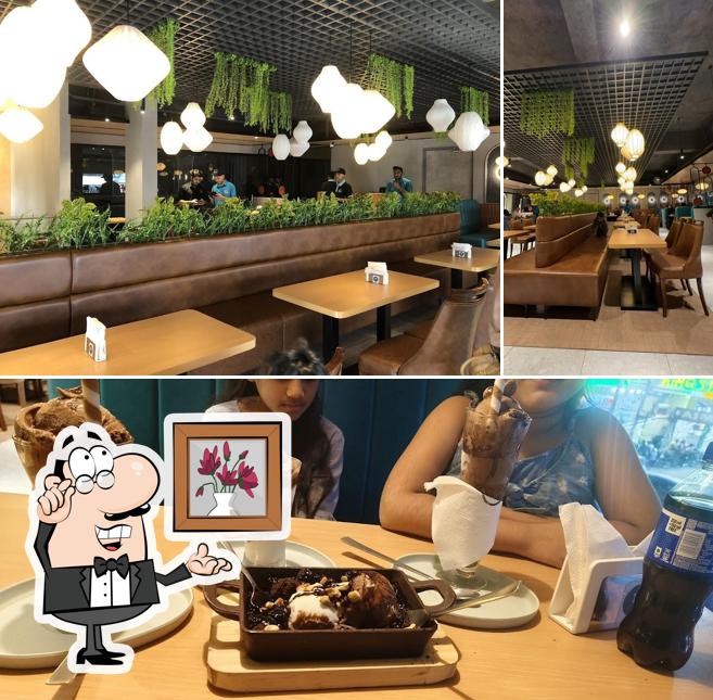 Check out how Cafe Ice Magic Mehdipatnam looks inside