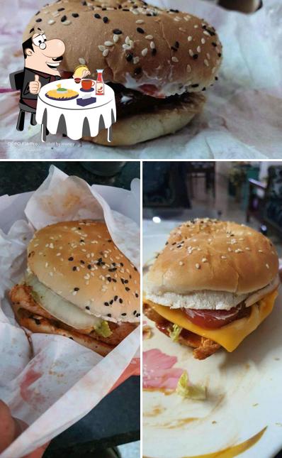 Try out a burger at The Burger Club