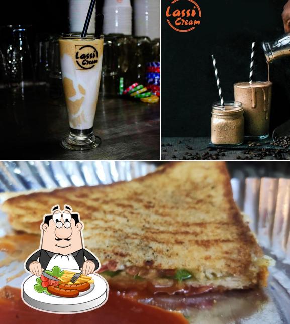 Food at Lassi Corner