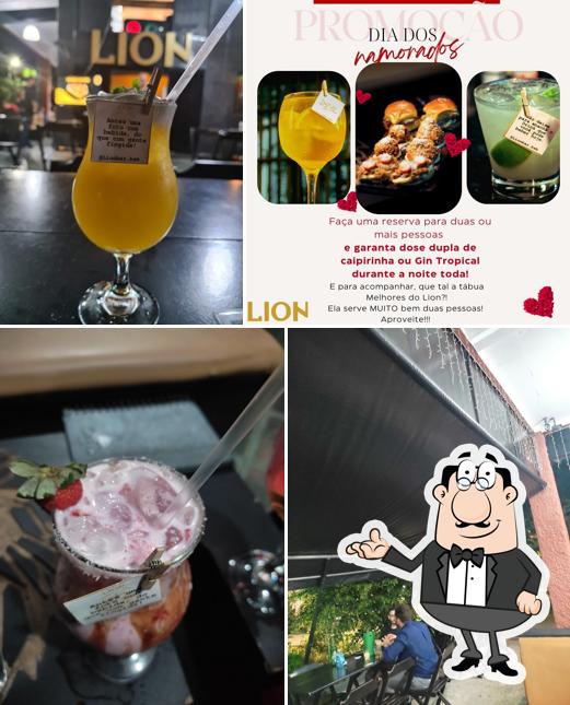 O Lion Bar se destaca pelo interior e bebida