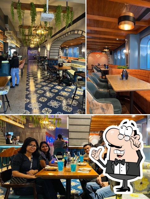 The interior of Mocha - Cafe & Bar
